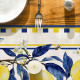 Lemon Pattern Table Runner
